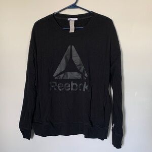 Reebok women’s Black Crewneck Sweater